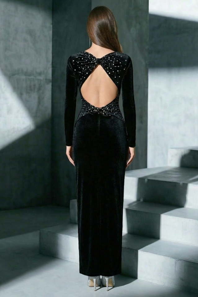 Taegan Velvet Dress