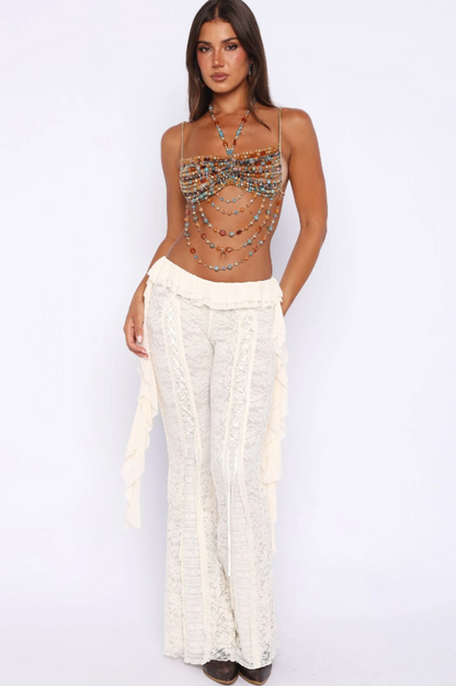 Own The Night Beaded Top