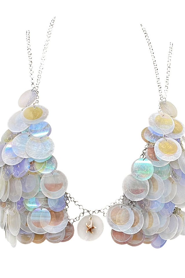Sparkling Pearl Beaded Top