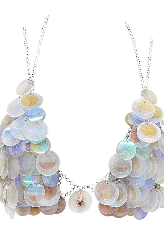 Sparkling Pearl Beaded Top