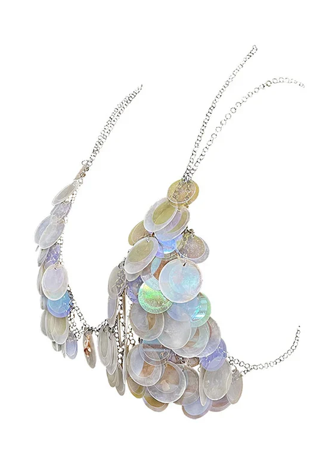 Sparkling Pearl Beaded Top