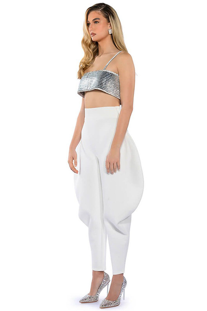 Disco Ball Mirror Bralette