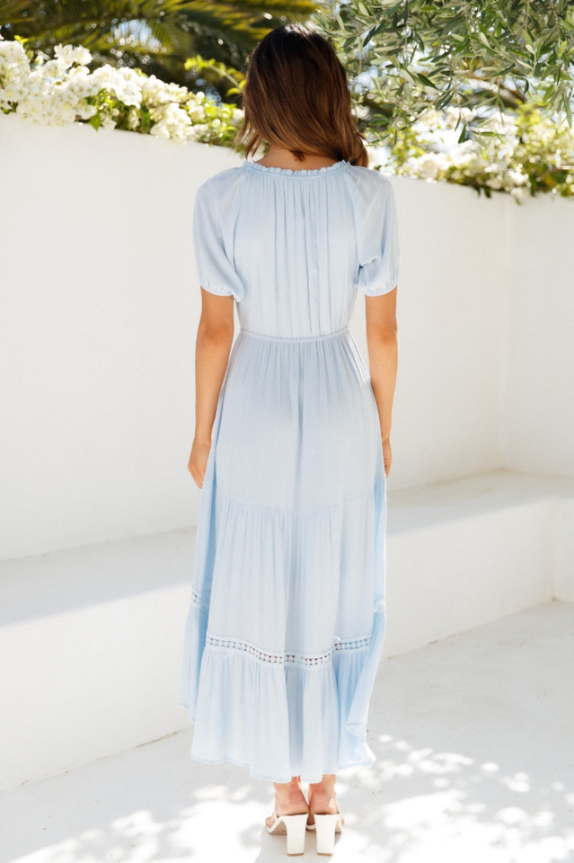 High Above The Clouds Midi Dress