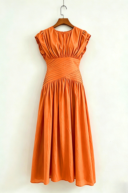 Agatha Knot Waist Midi Dress