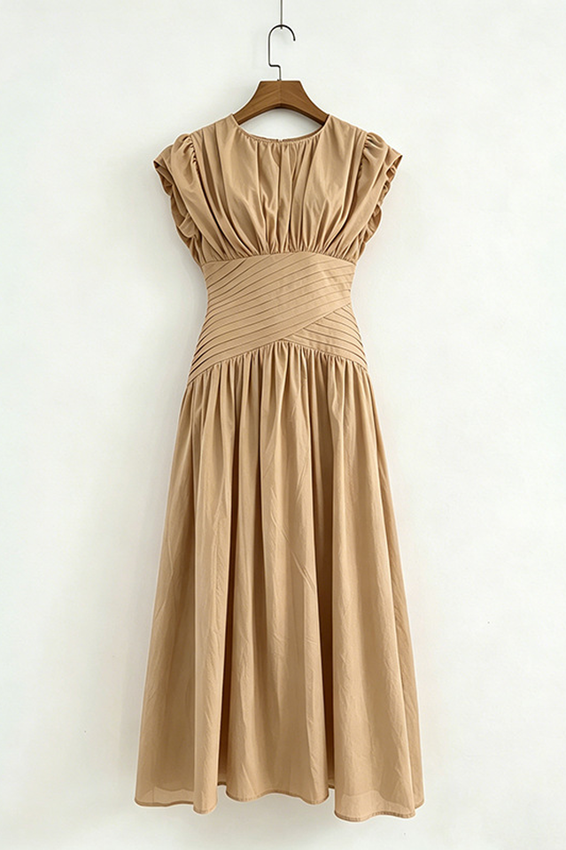 Agatha Knot Waist Midi Dress
