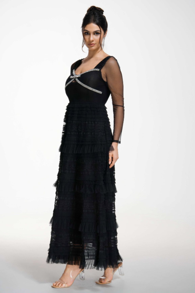 Amina Glam Maxi Dress