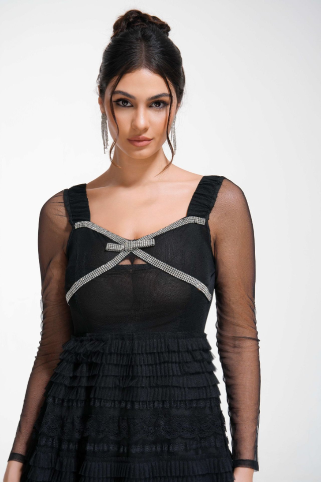 Amina Glam Maxi Dress