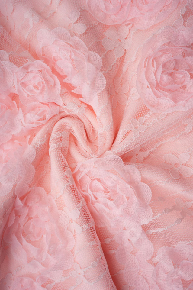 Grace 3D Rose Mermaid Maxi Dress