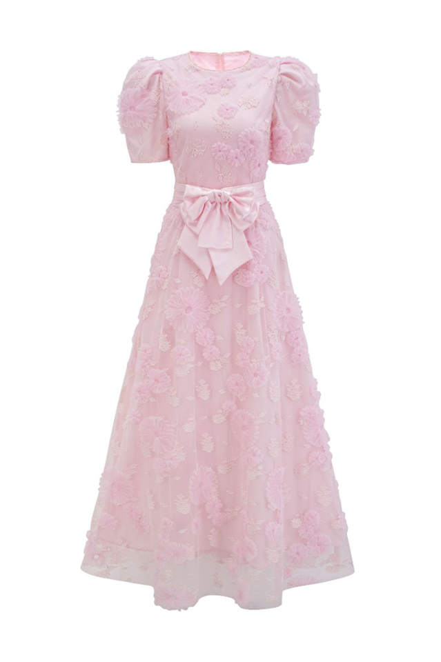 Rosalie Lace Bow Gown