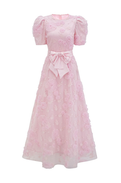 Rosalie Lace Bow Gown