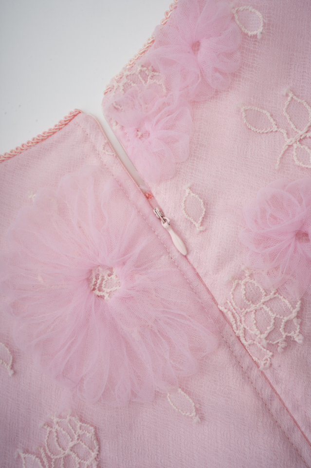 Rosalie Lace Bow Gown