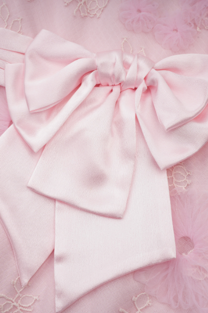 Rosalie Lace Bow Gown