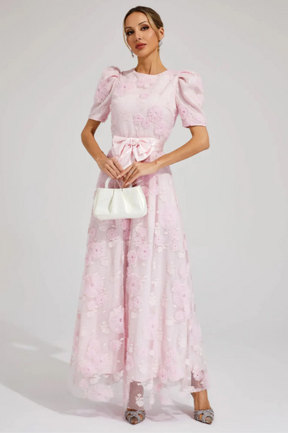 Rosalie Lace Bow Gown