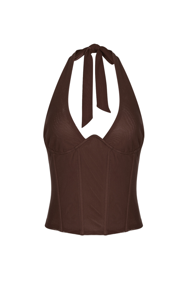 Hot Girl Halter Bustier