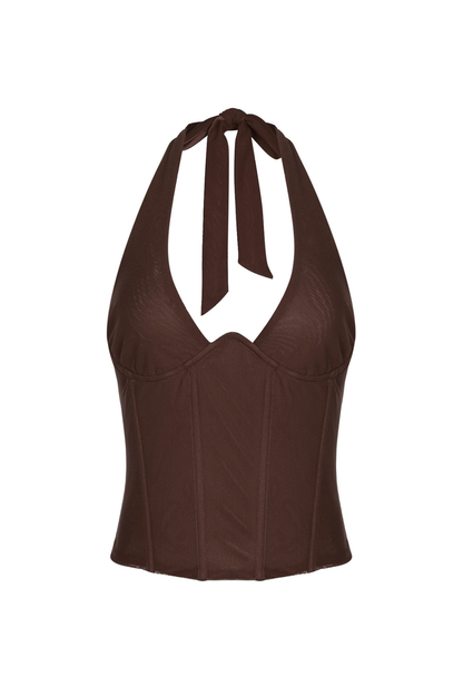 Hot Girl Halter Bustier