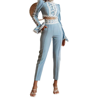 RISHA Bodycon Set BLUE
