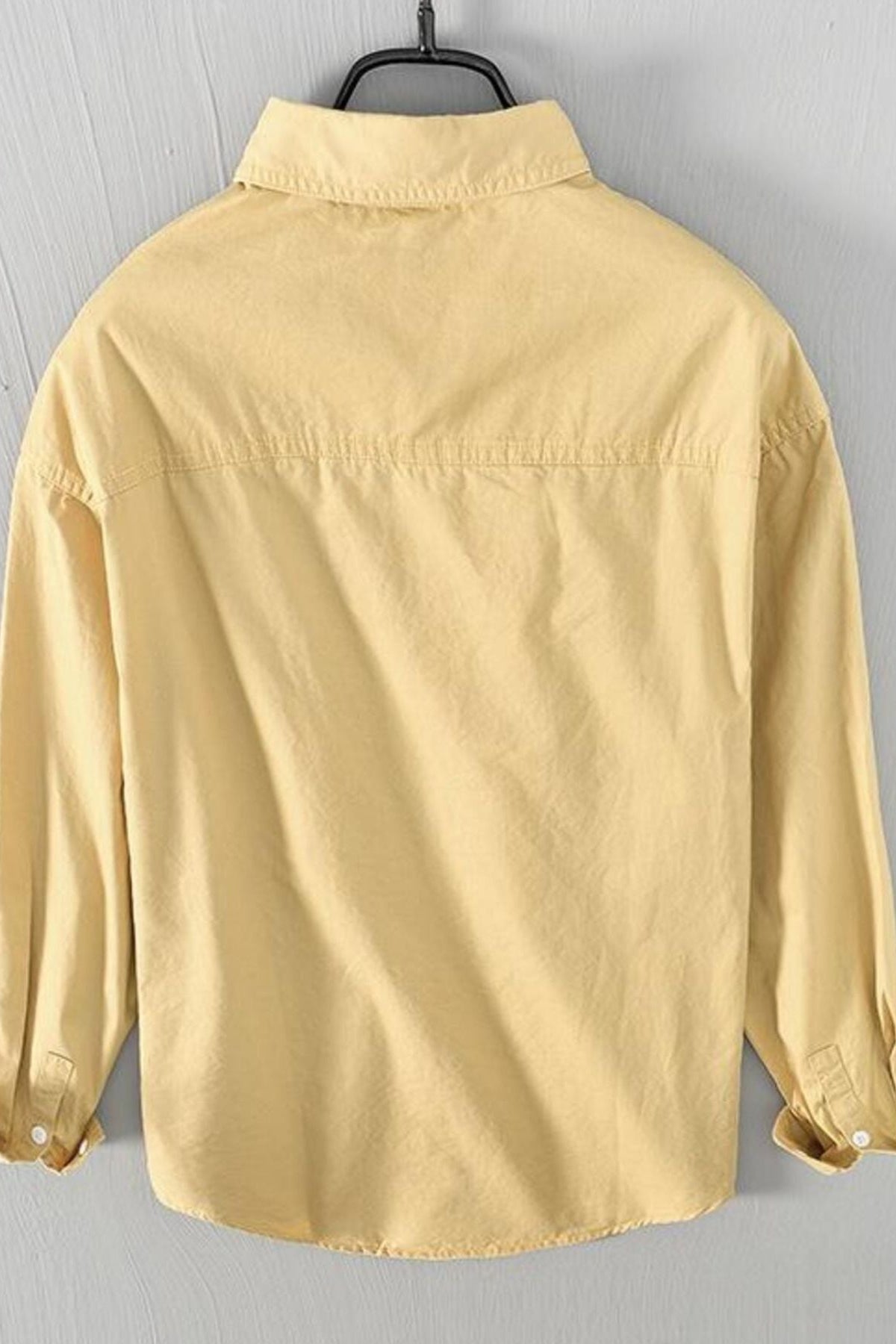 Classic Pocketed Button Up Long Sleeve Shirt