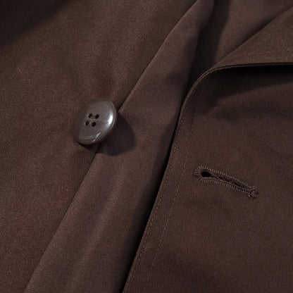 Women Cropped Trench Coat | Long Sleeve | Casual Classic