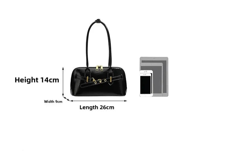 Women Retro Large Capacity Shoulder Bag | Underarm Bag | Minimalist