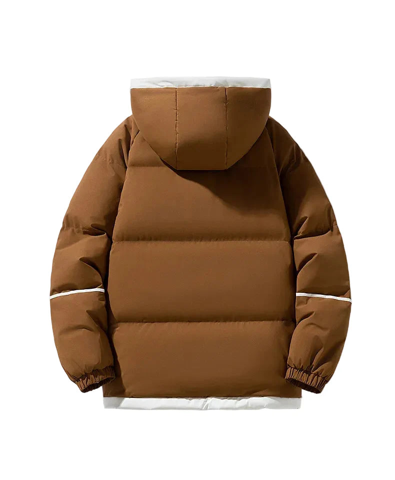 Unisex Thick Hooded Puffer Jacket | Windbreaker Jacket | Warm Parka Winter Jacket