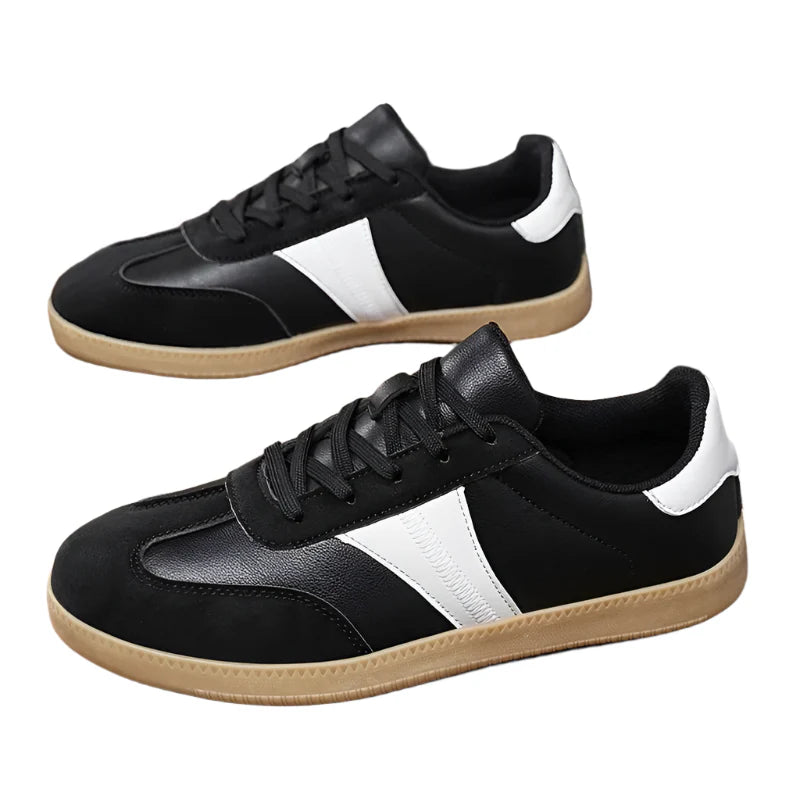 Unisex Sneakers | Retro Shoes | Travel Shoes | Leisure Shoes | Canvas black and White