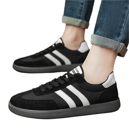 Men Genuine Leather Casual Shoes | Skate Shoes | Non-slip Sneakers