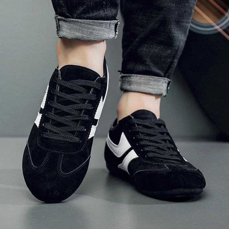 Men Casual Suede Sneakers | Comfortable | Non-Slip | Running Shoes | Breathable | Lightweight | Slip-On