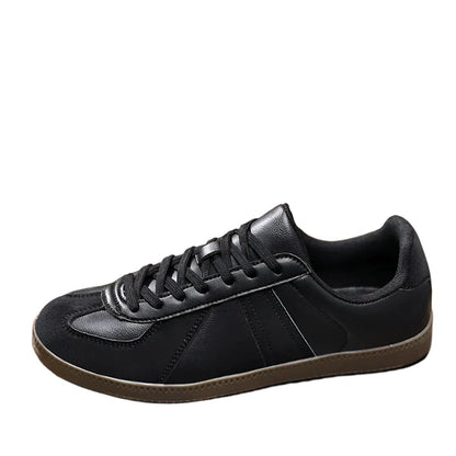 Unisex Black Sneakers | Retro Shoes | Travel Shoes | Leisure Shoes | Canvas Black
