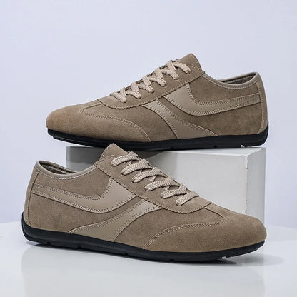 Men Casual Suede Sneakers | Comfortable | Non-Slip | Running Shoes | Breathable | Lightweight | Slip-On
