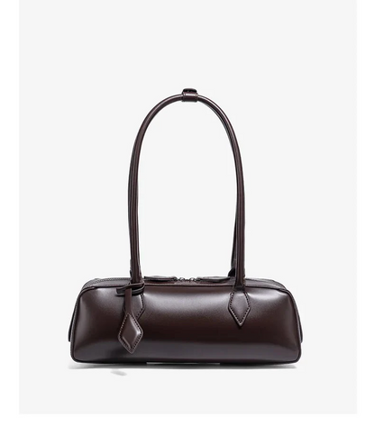 Women Leather Bag | Luxury Vintage | Long Shoulder Shopping Bag | Underarm Bag | Baguette