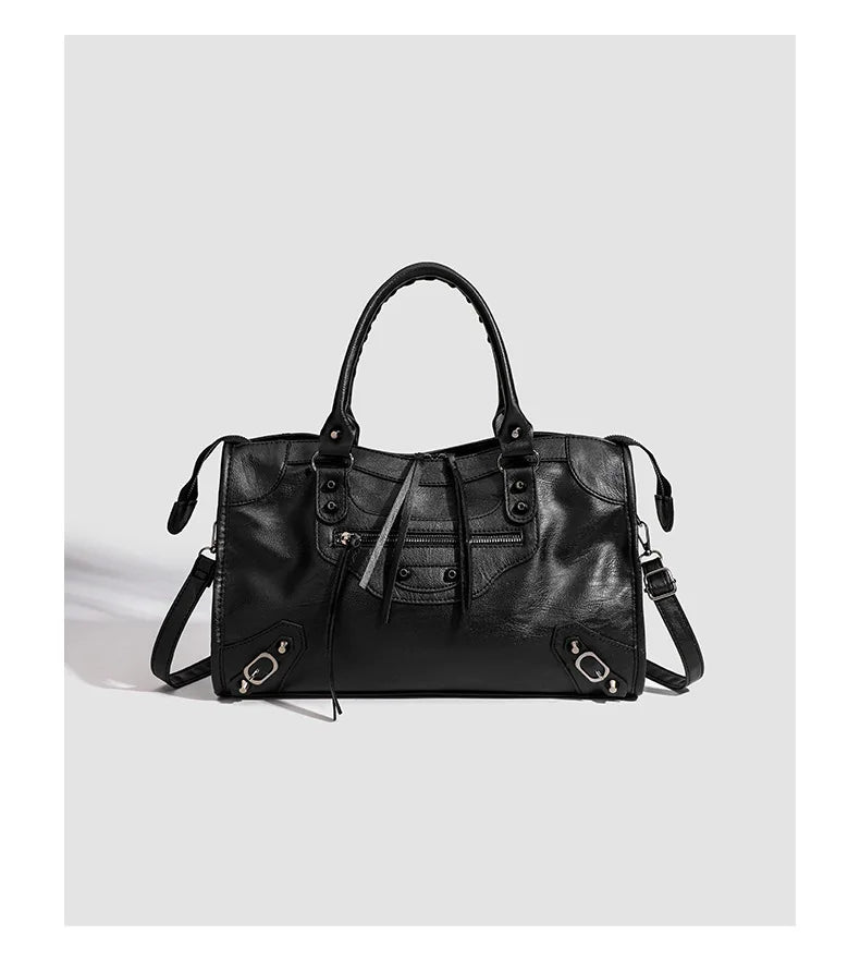 Women Paris Leather Bag | Large Capacity | Shoulder Bag | Tote