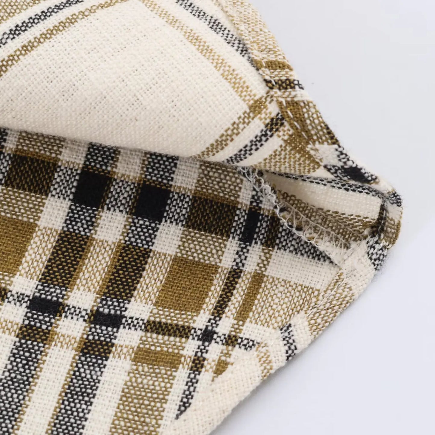 Women Vintage Asymmetric Plaid Skirt | Long Skirt | Spring | A-Line | High Waist