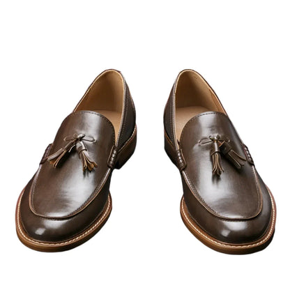 Men's American Style Leather Loafers | Comfortable | Casual Shoes