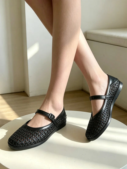 Women Mary Jane Jelly Sandals | Hollow | Breathable Jelly Shoes | Summer | Beach Shoes