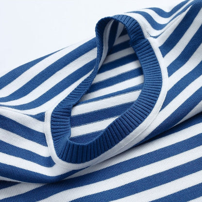 Dana™ | Elegant Striped Summer T-Shirt