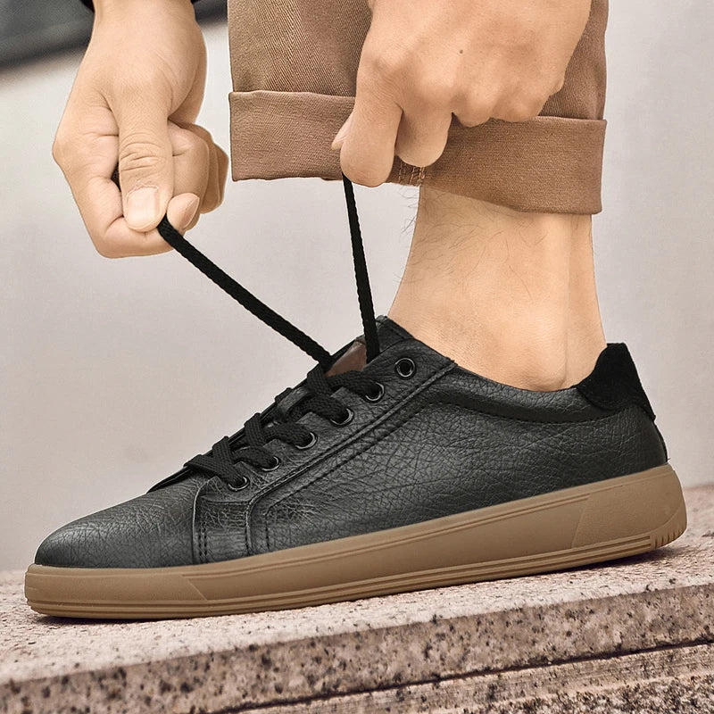 Men Genuine Leather Shoes | Casual Shoes | Sports Sneakers