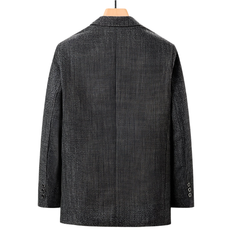 Men Plaid Blazer | Business Casual Party | Gentleman Suit Jacket