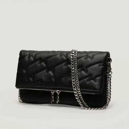 Women Crossbody Bag | Shoulder Bag | Envelope Bag | Wing Chain Bag | Leather