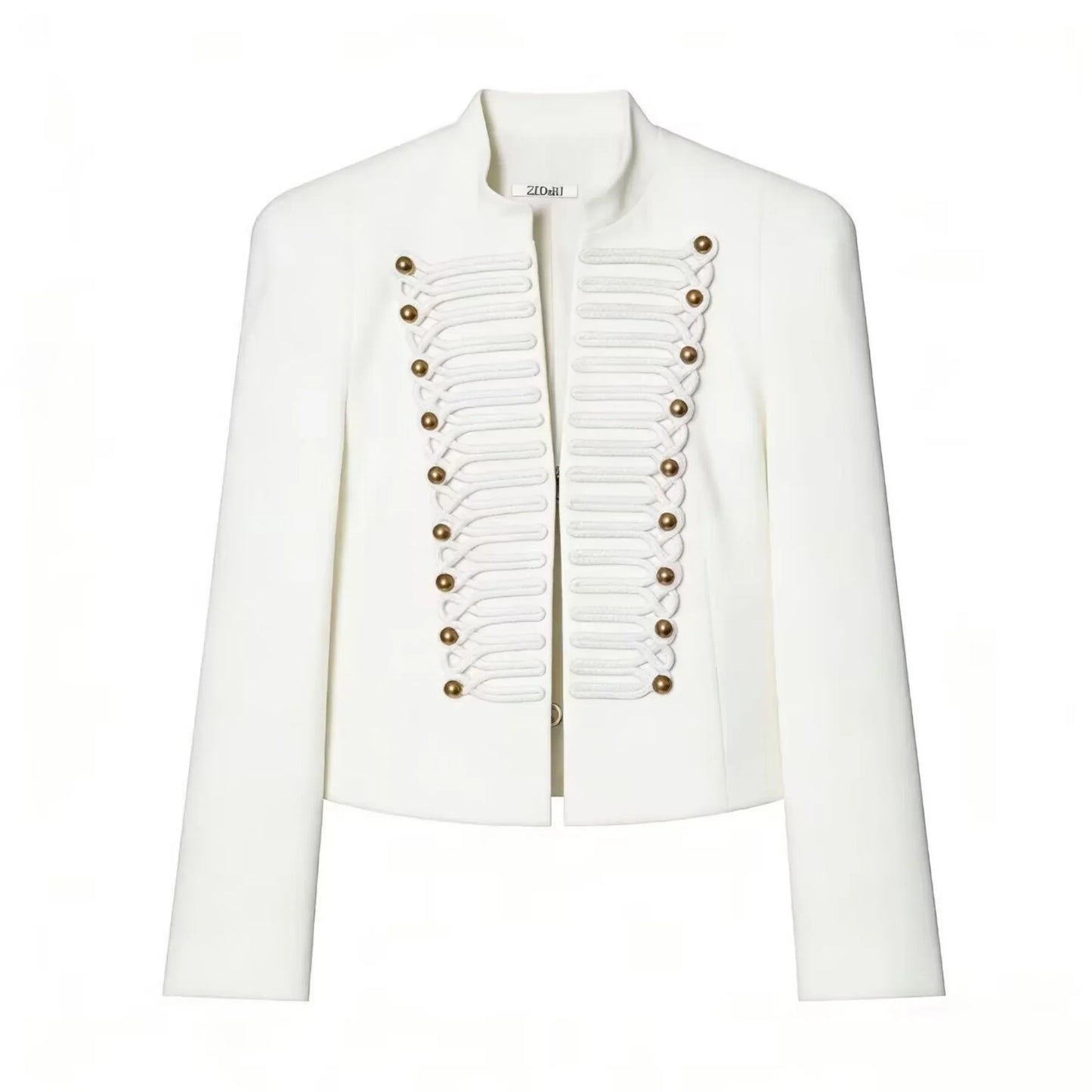 Women Napoleon  Jacket | Single Breasted  | Cropped Jacket | Short Coat