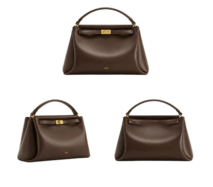 Women Leather Small Bag | Crossbody Purse | Top Handle Bag | Shoulder Satchel Bag | Square