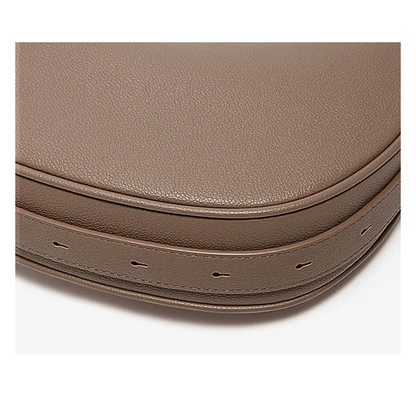 Women Shoulder Bag | Leather Crescent Underarm Bag | Minimalist Crossbody Bag