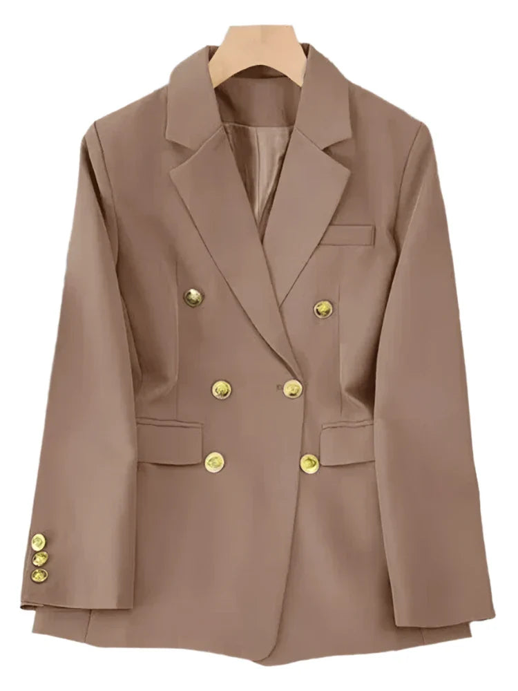 Paris Blazer Women | Outerwear Office Khaki