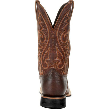 Men Embroidered Cowboy Boots | Western Riding Boots | Mid-Calf Pointed Toe Boots