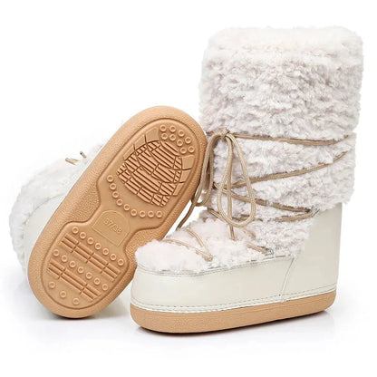 Women Snow Boots | Lamb Shoes | High Top Boots
