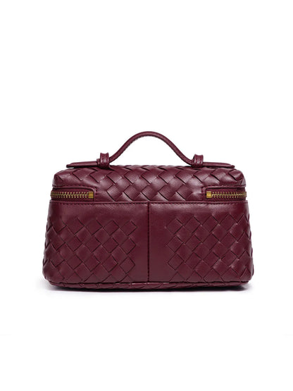 Women Woven Lunch Box Bag | Shoulder Bag | Crossbody Bag | Box bag