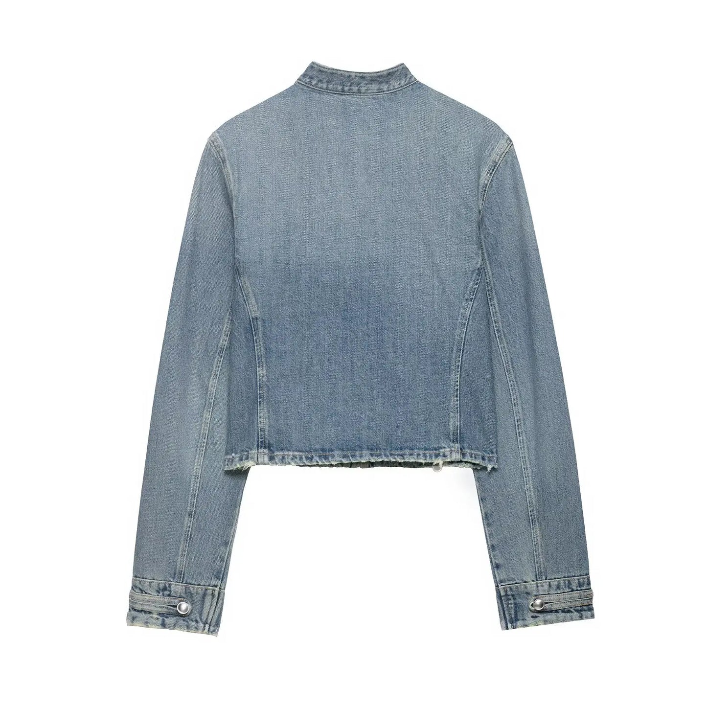 Women Napoleon Coat | Full Sleeves | Spring Jacket | Military Blazer | Denim Jacket
