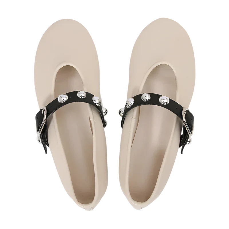 Women Leather Ballet Flats | Mary Jane Flats | Ballerina Flats