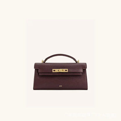 Women Leather Top Handle Bag | Crocodile Pattern Handbag | Crossbody Bag burgundy