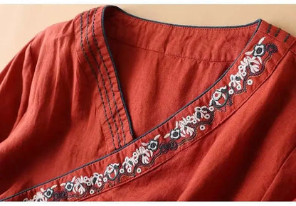 Lotus™ | Relaxed Pattern Breeze Blouse