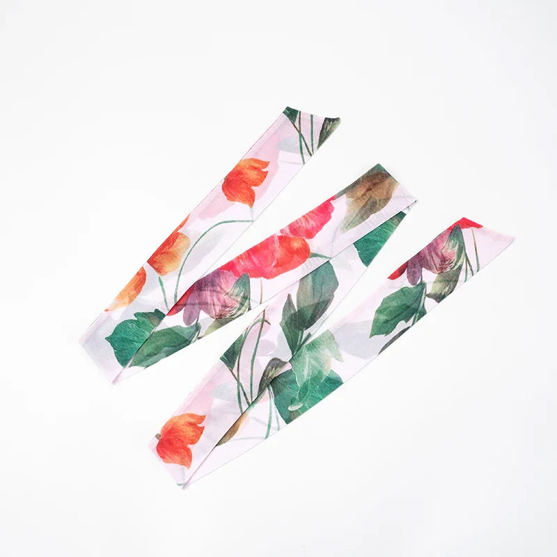 Women Summer Floral Strapless Tank Top
